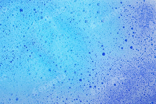 Preview: Drops- Liquid Foam. Fluid Aqua- Abstract Pattern Nature. Background- Cleansing Wash. Shampoo