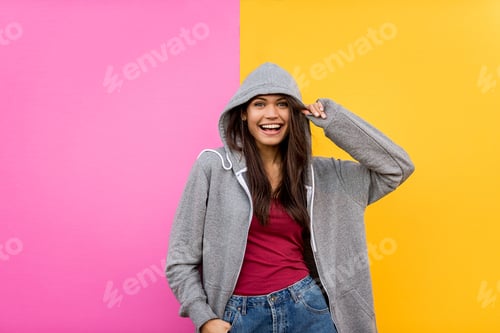 Preview: Portrait of young beautiful girl