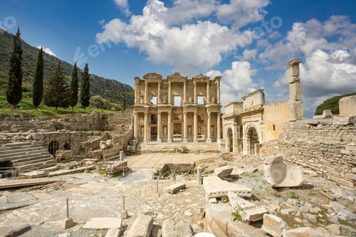 Preview: Travel concept photo; Turkey Izmir Selcuk Historical Ephesus ancient city