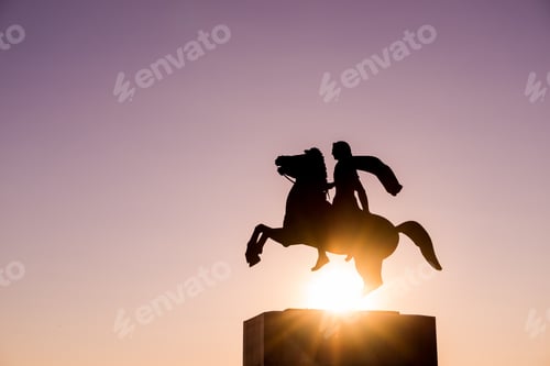 Preview: Statue of Alexander the great in Thessaloniki
