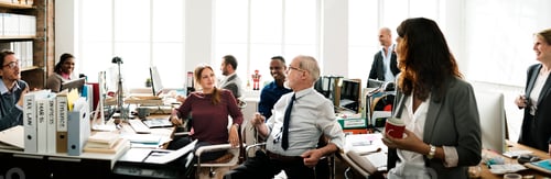 Preview: Daily life of business people at the office