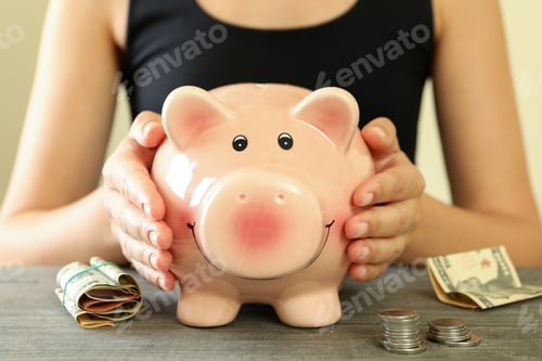 Preview: Concept of finance and economy with piggy bank