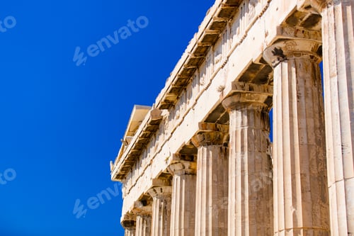 Preview: ancient columns in Greece