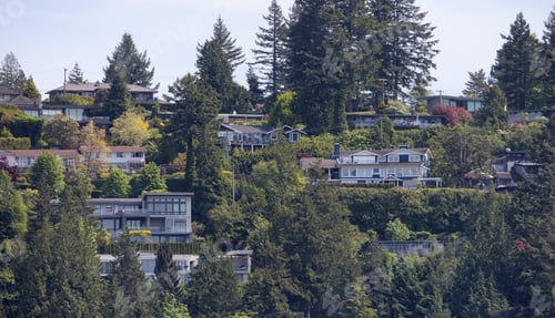 Preview: Luxury homes on the West Coast of Pacific Ocean.