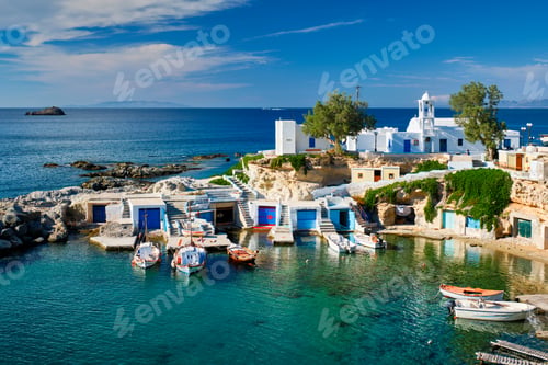 Preview: Mandrakia village in Milos island, Greece