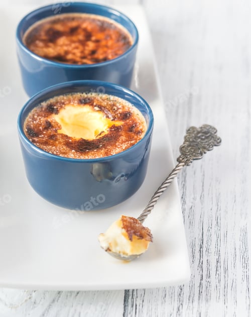 Preview: Creme brulee in the pots