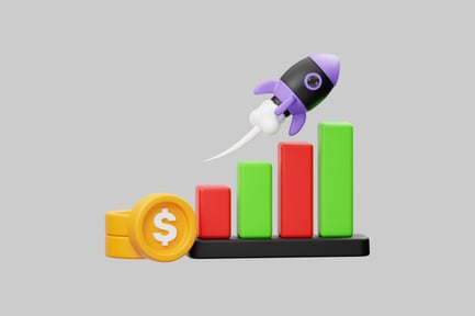 Preview: Financial growth rocket launch asset