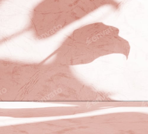 Preview: Brown background wall floor with shadow