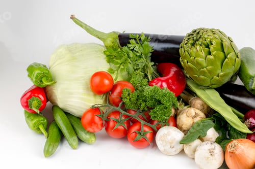 Preview: Vegetables various; food concept photo. Healthy nutrition.