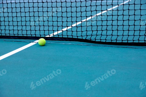 Preview: Tennis ball on court