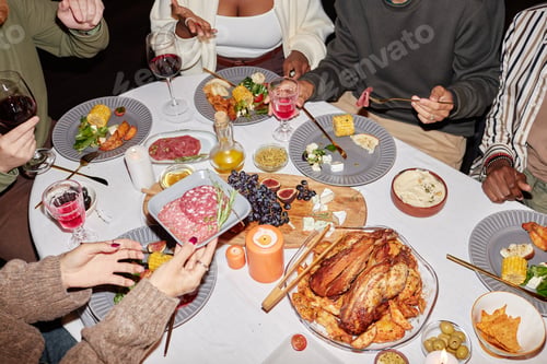 Preview: Dining Background with Flash