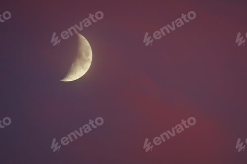 Preview: Half Moon at sunset