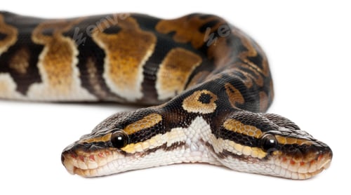 Preview: Close-up of Two headed Royal Python