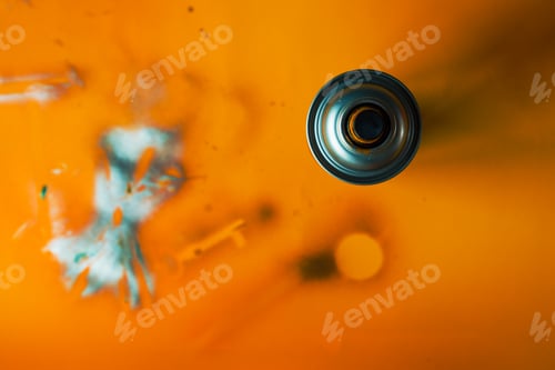 Preview: Color spray can for graffiti artwork