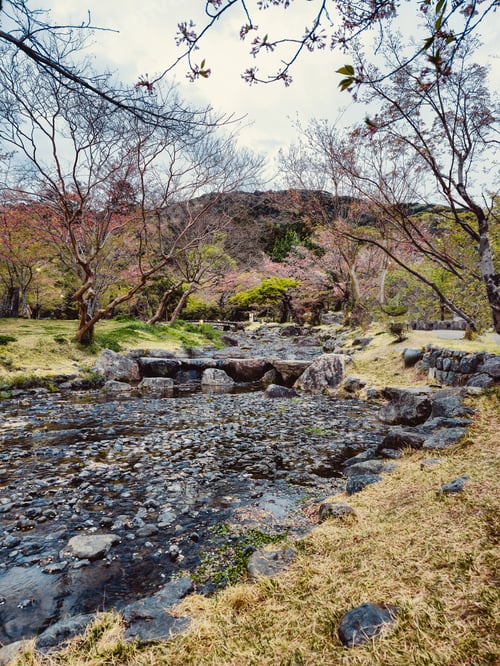 Preview: Water Flowing Down A Mountain In Japan