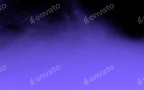 Preview: Ink Bright In Water On Black Background