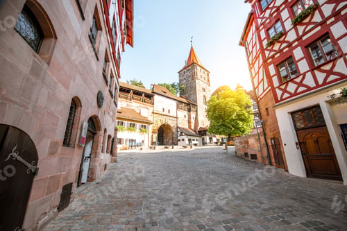 Preview: Old town of Nurnberg city, Germany