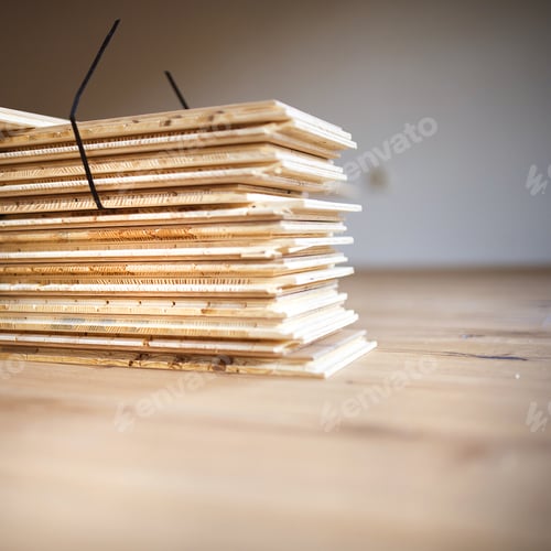 Preview: Stack of plywood
