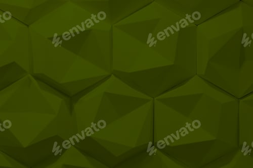 Preview: Abstract Geometric Green Pattern, Texture Background