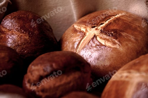 Preview: Closeup of delicious assorted pastries