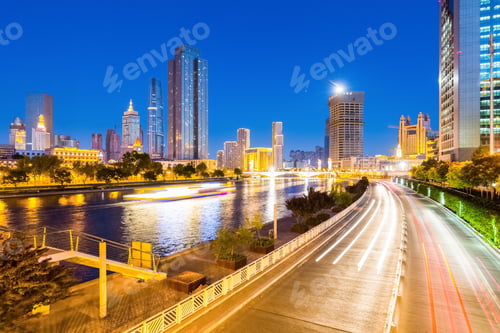 Preview: tianjin night scene
