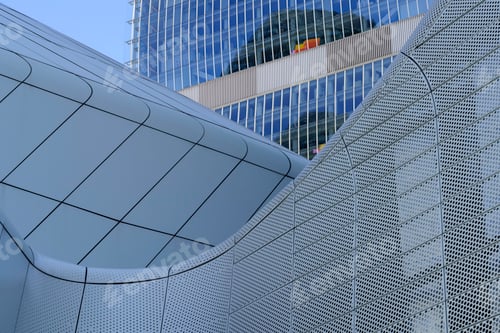 Preview: Milan, Italy: modern Citylife park: the Isozaki tower