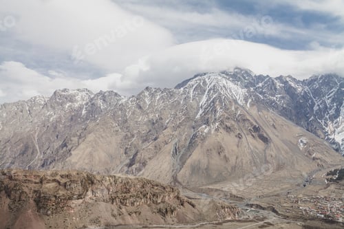 Preview: Snowy winter mountains