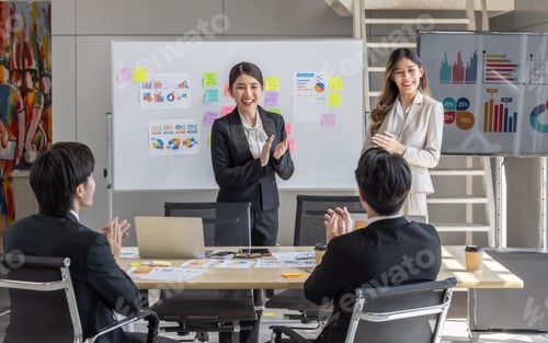 Preview: Welcoming New Team Member in Office Presentation