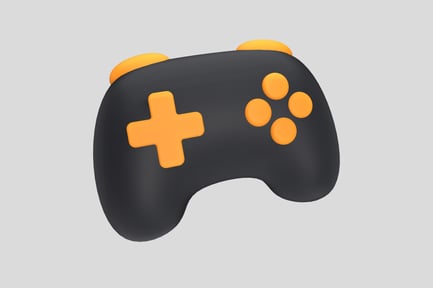 Preview: Joystick Modern 3D Illustration