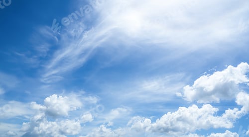 Preview: Sky Cloud Blue Background Paronama Web Cloudy summer