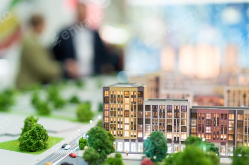 Preview: Miniature buildings, real estate