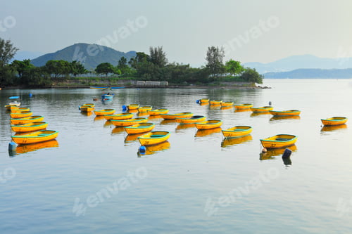 Preview: Seascape and small boat