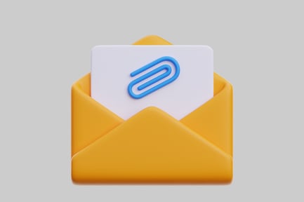 Preview: Envelope with clipped card message