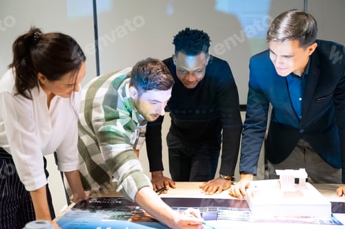 Preview: Employee work together at office.