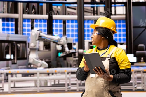 Preview: Engineer oversees machinery development