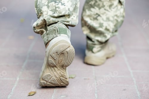 Preview: Armed Forces of Ukraine. Ukrainian soldier. Military uniform.