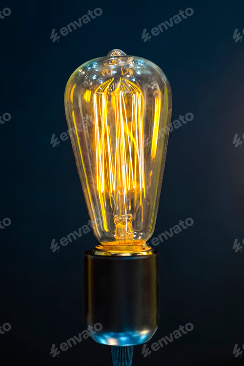 Preview: Beautiful retro luxury light lamp
