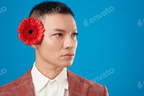 Preview: Fashion Portrait of Beautiful Man