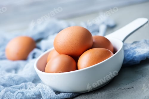 Preview: raw eggs
