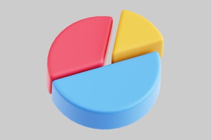 Preview: Colorful pie chart sections