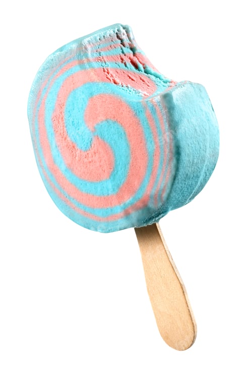 Preview: Twisted popsicle isolated
