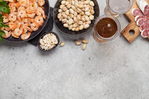 Preview: Draft beer and snacks