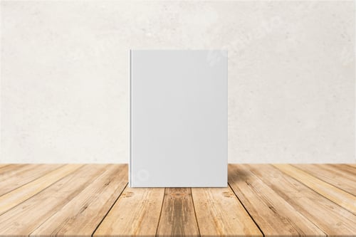 Preview: book, mockup, cover, textbook, realistic