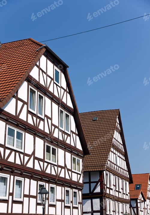 Preview: Typical half timbered houses