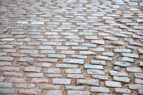Preview: Paving stones at city street