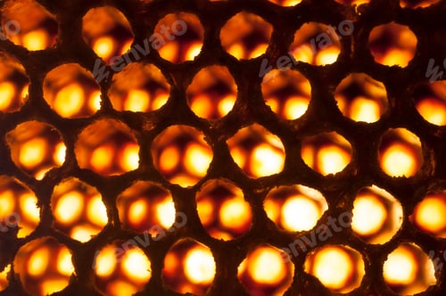 Preview: Texture and pattern of honeycomb, Abstract background