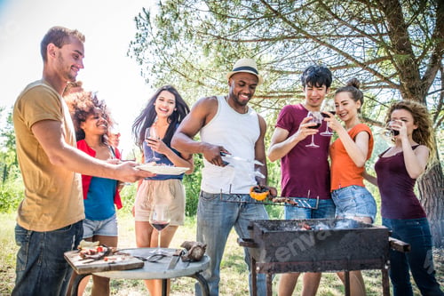 Preview: Friends at a bbq