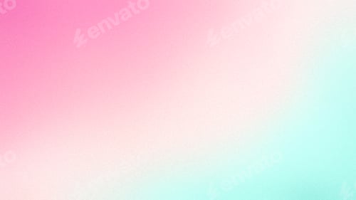 Preview: Pink yellow turquoise pastel gradient background, soft noise texture, copy space