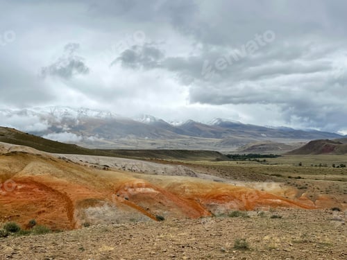Preview: Colored mountains or Mars in Altai, Russia
