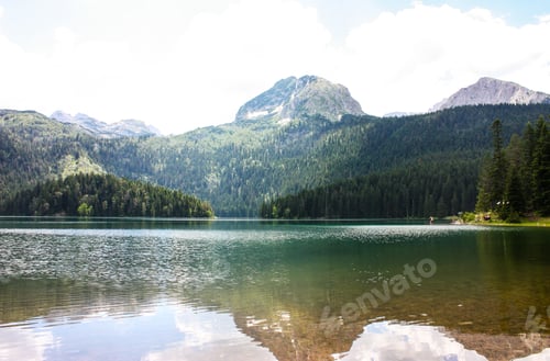 Preview: Black (Crno) lake in Montenegro. Durmitor National Park.